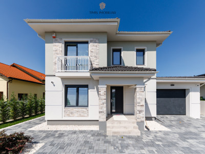 Casă individuală | 4 dormitoare, garaj și teren de 1.000 mp | Com 0%