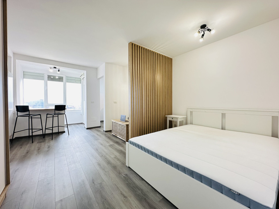 Prima inchiriere - Studio modern, vedere superbă spre oras | Com 0%
