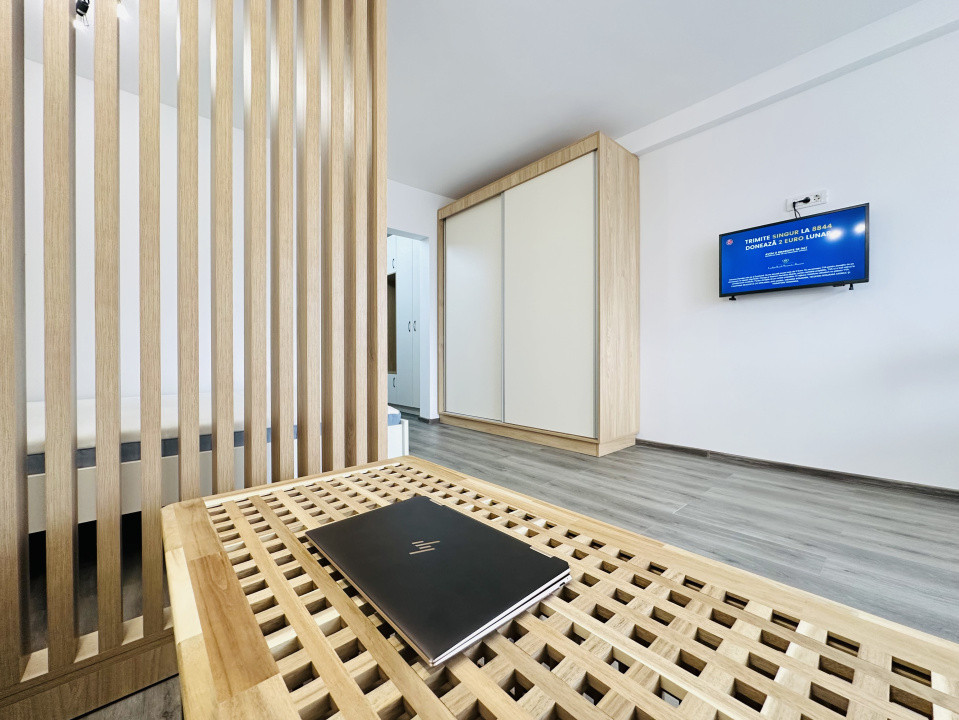 Prima inchiriere - Studio modern, vedere superbă spre oras | Com 0%