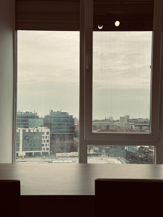 Prima inchiriere - Studio modern, vedere superbă spre oras | Com 0%