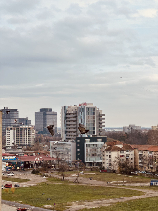 Prima inchiriere - Studio modern, vedere superbă spre oras | Com 0%