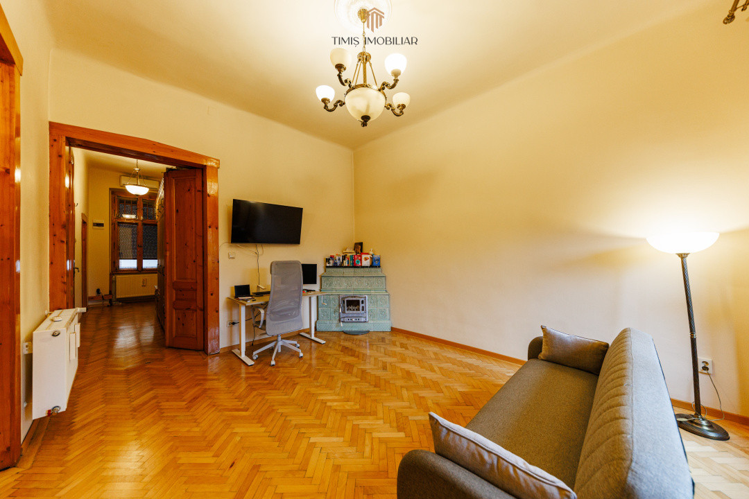 Apartament cu farmec istoric, 72 mp, spre închiriere – Ion Ghica