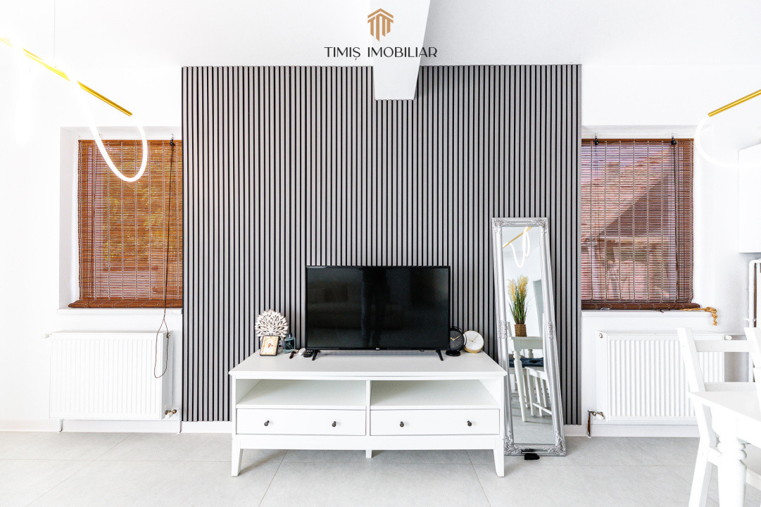 Duplex modern, parter, în Remetea Mare – mobilat complet, 3 camere