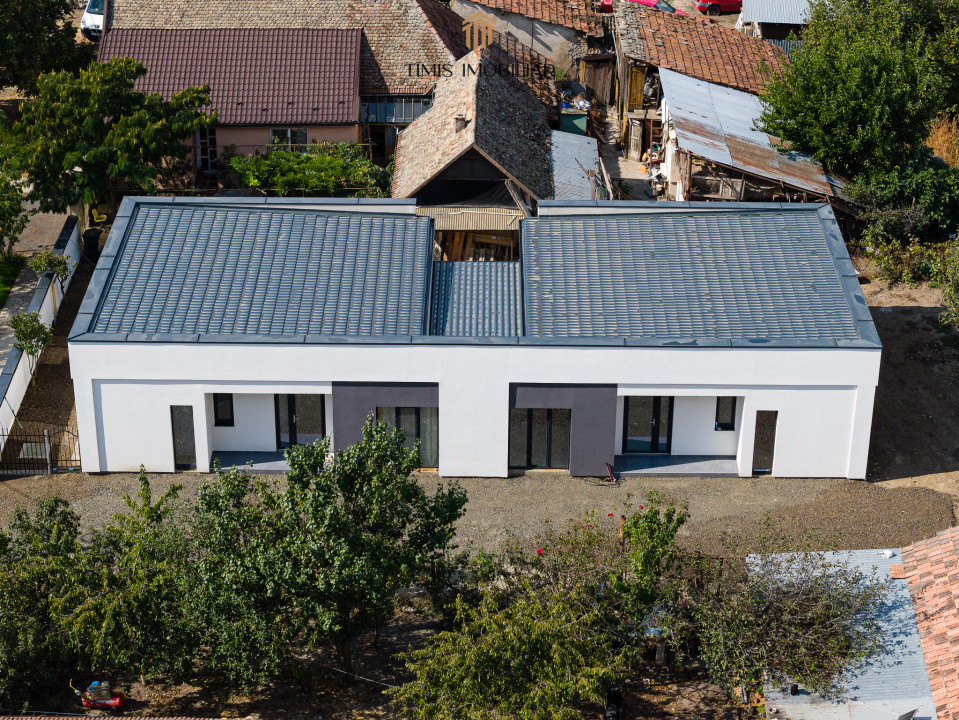 Duplex modern, parter, în Remetea Mare – mobilat complet, 3 camere