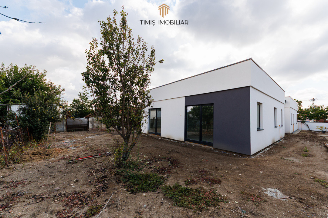 Casă noua cu 3 camere, parter, în Remetea Mare - Central