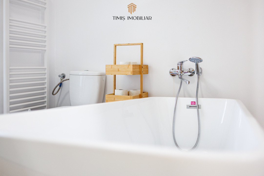 Duplex modern, parter, în Remetea Mare – mobilat complet, 3 camere