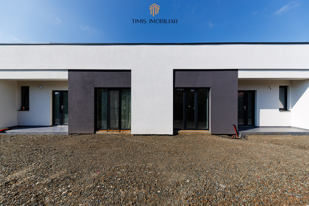 Duplex modern, parter, în Remetea Mare – mobilat complet, 3 camere