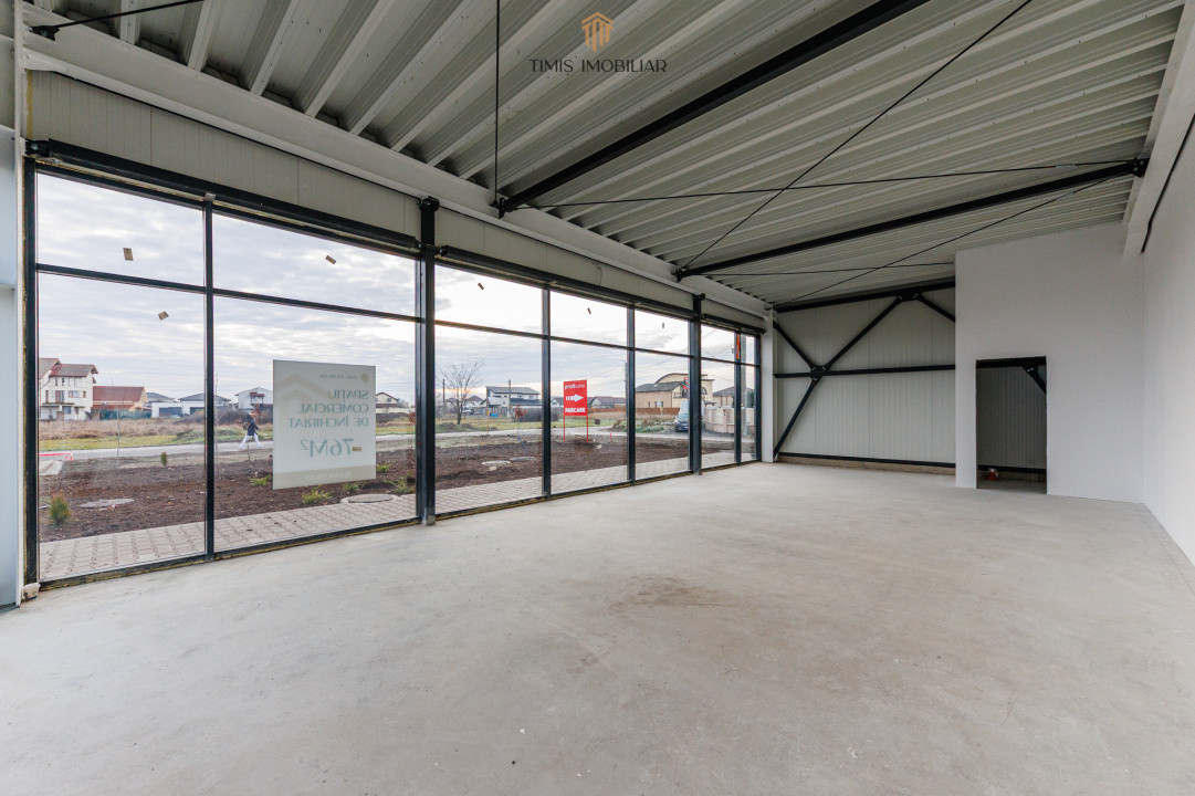 Spații comerciale de închiriat în noua Galerie Senso Lake – Dumbrăvița