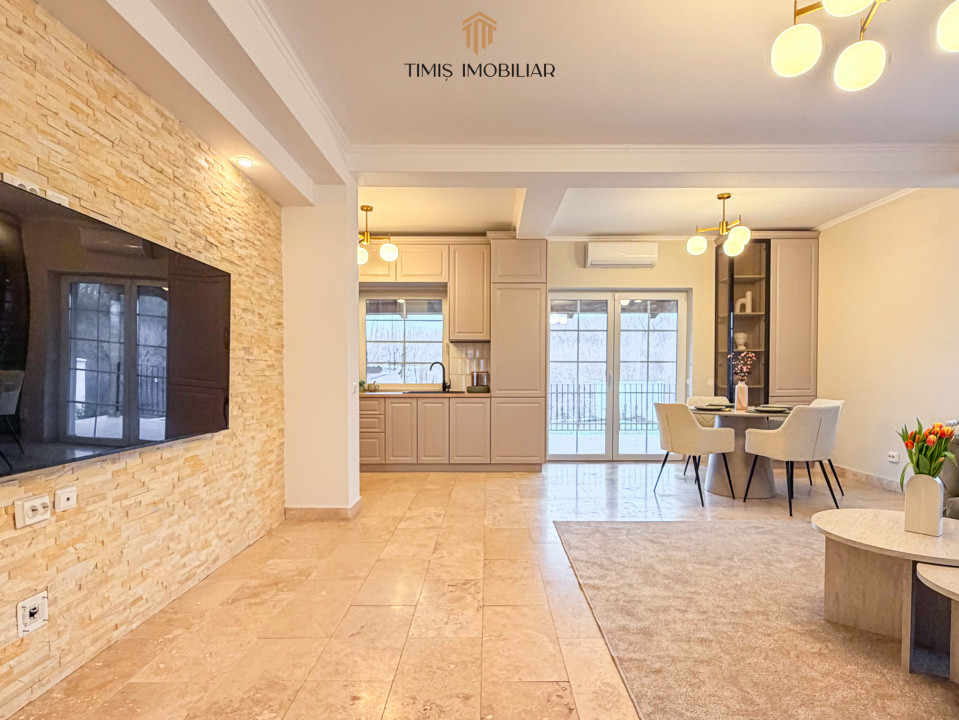 Casă de închiriat în Dumbrăvița – 4 dormitoare, 2 băi, Pădure