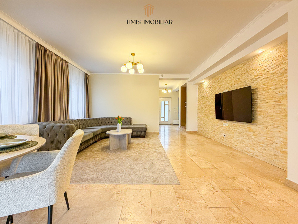 Casă de închiriat în Dumbrăvița – 4 dormitoare, 2 băi, Pădure