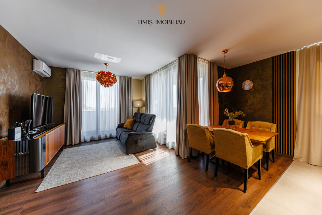 Apartament de Lux cu 2 Camere de Închiriat în ISHO Timișoara - Com 0%