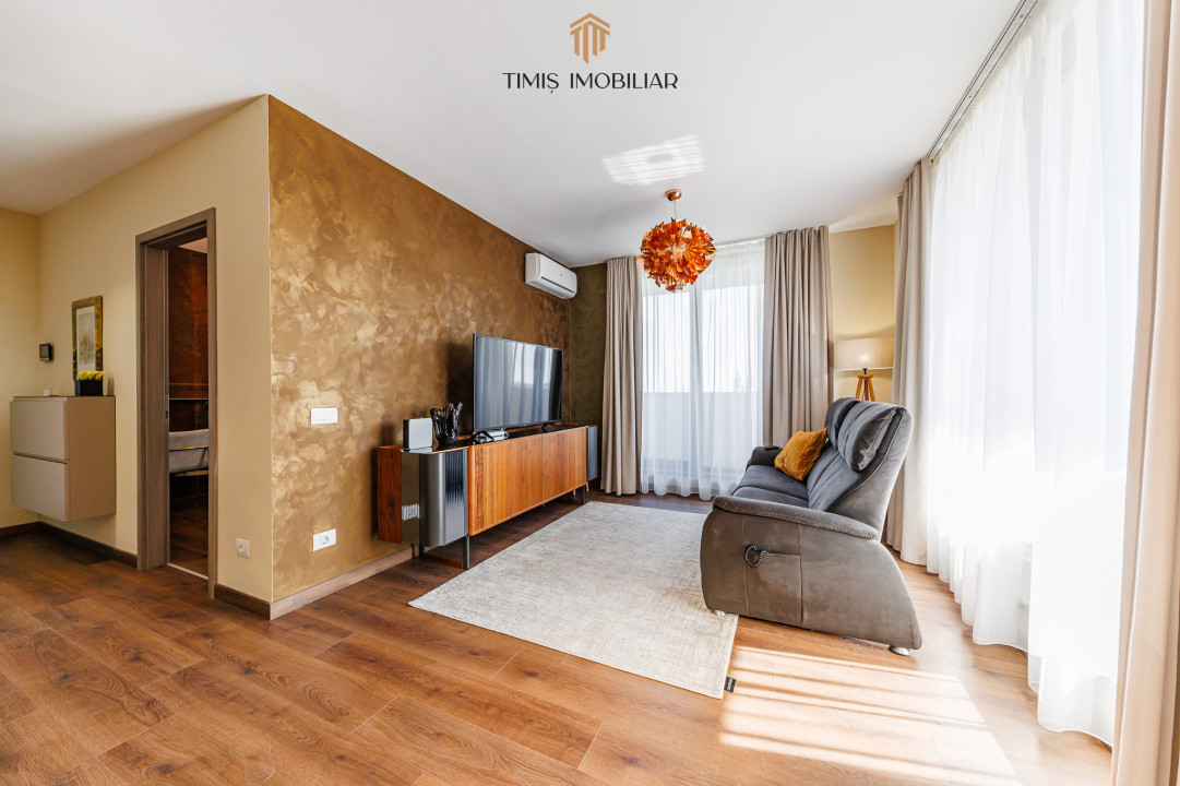 Apartament de Lux cu 2 Camere de Închiriat în ISHO Timișoara - Com 0%