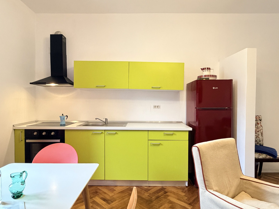 Retro italian, 45 mp – clădire istorică renovată | parcare privata