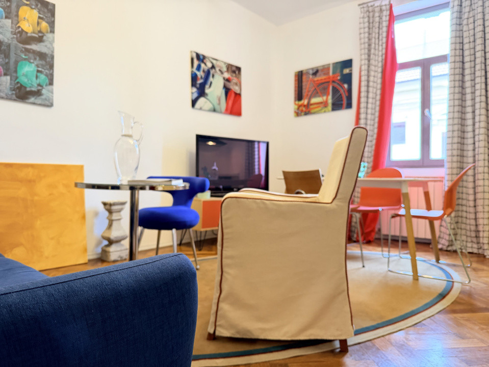 Retro italian, 45 mp – clădire istorică renovată | parcare privata