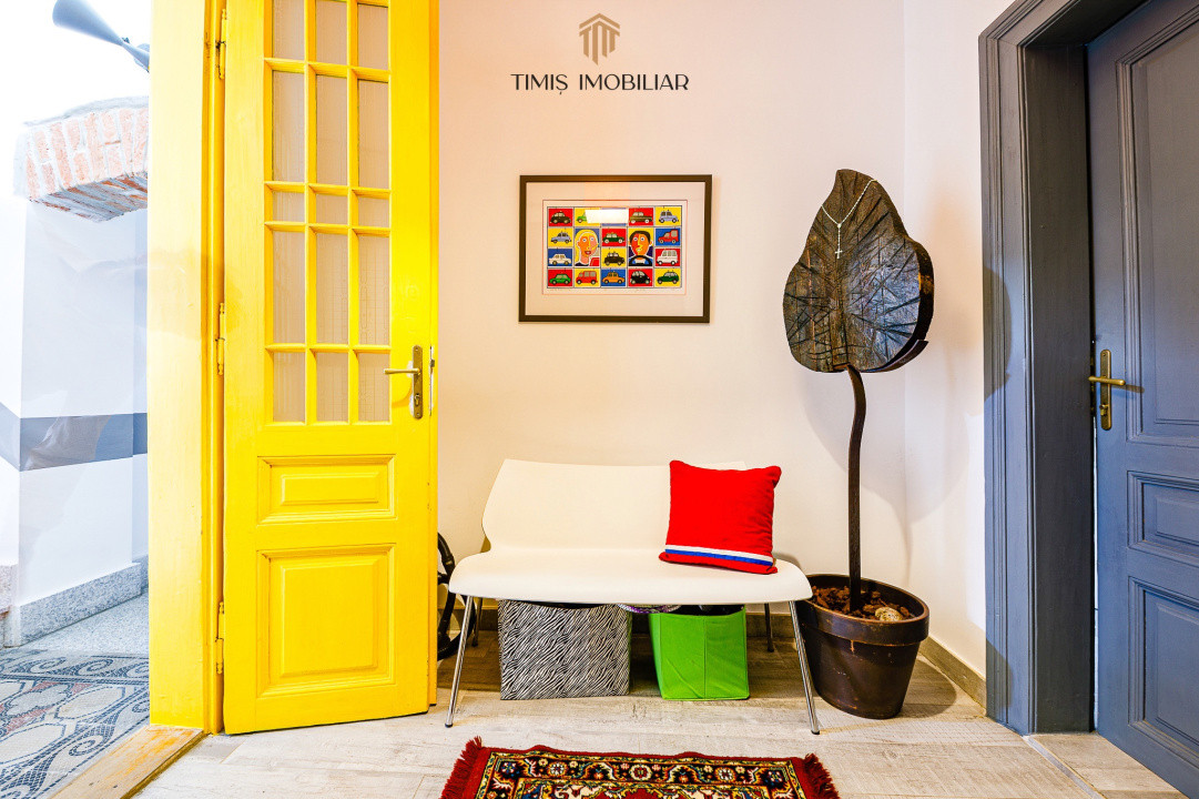 Retro italian, 45 mp – clădire istorică renovată | parcare privata