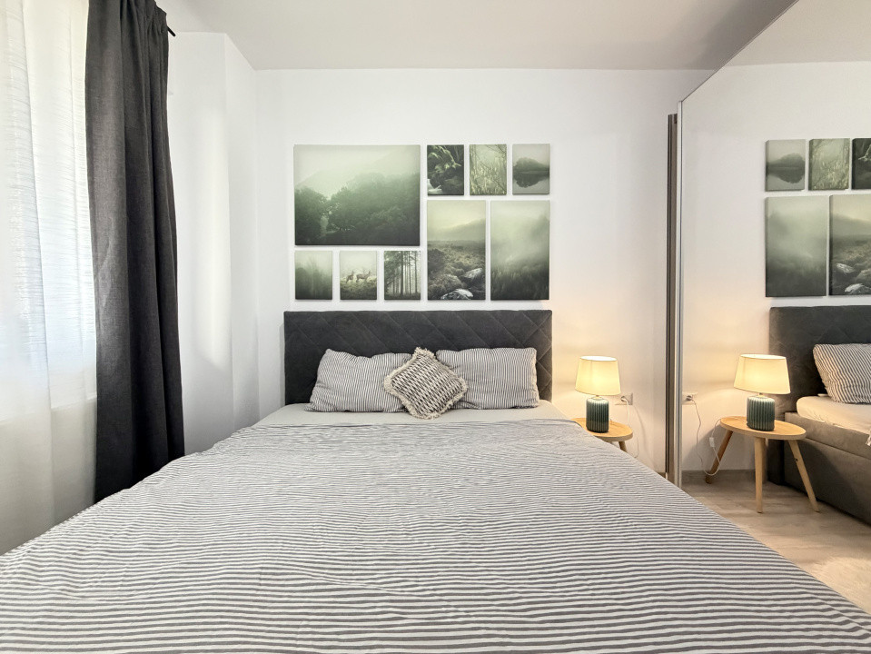 Modern, 2 camere decomandat | Parcare privata & priveliste panoramica