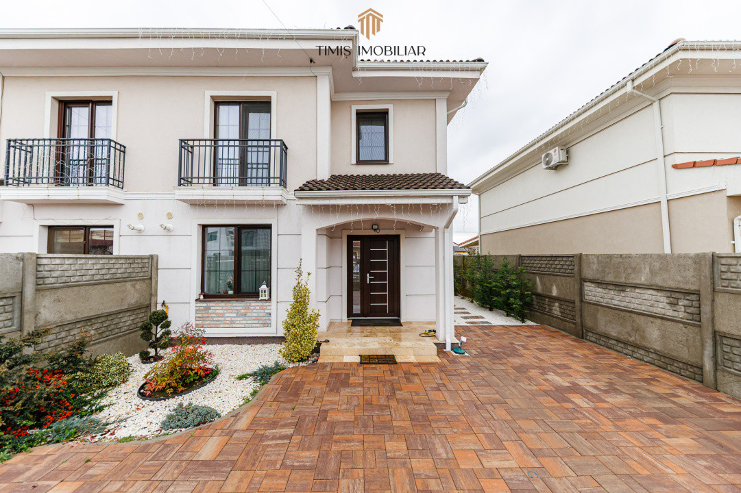 Duplex Premium in Dumbravita | Terasa inchisa 40 mp | Com 0%