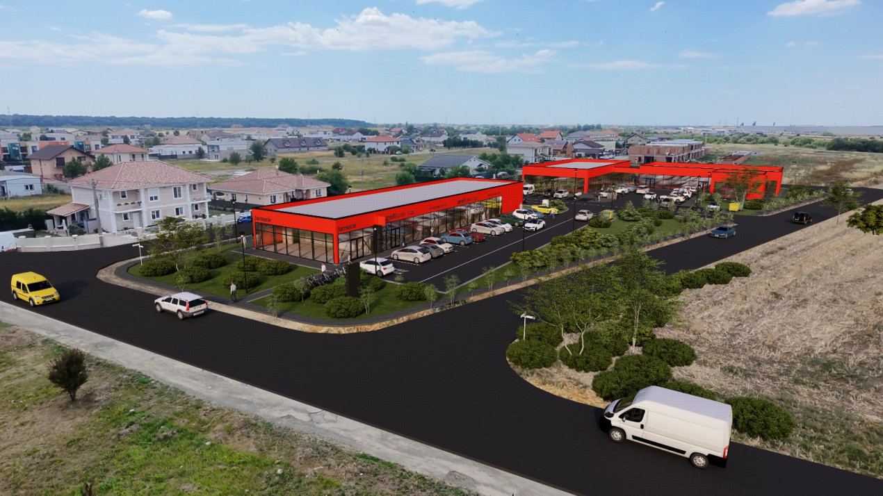 Spații comerciale de închiriat în noua Galerie Senso Lake – Dumbrăvița