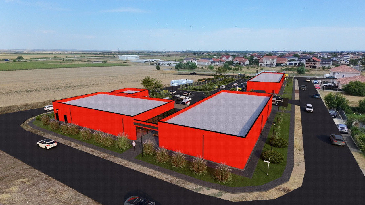 Spații comerciale de închiriat în noua Galerie Senso Lake – Dumbrăvița