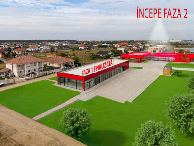 Spații comerciale de închiriat în noua Galerie Senso Lake – Dumbrăvița