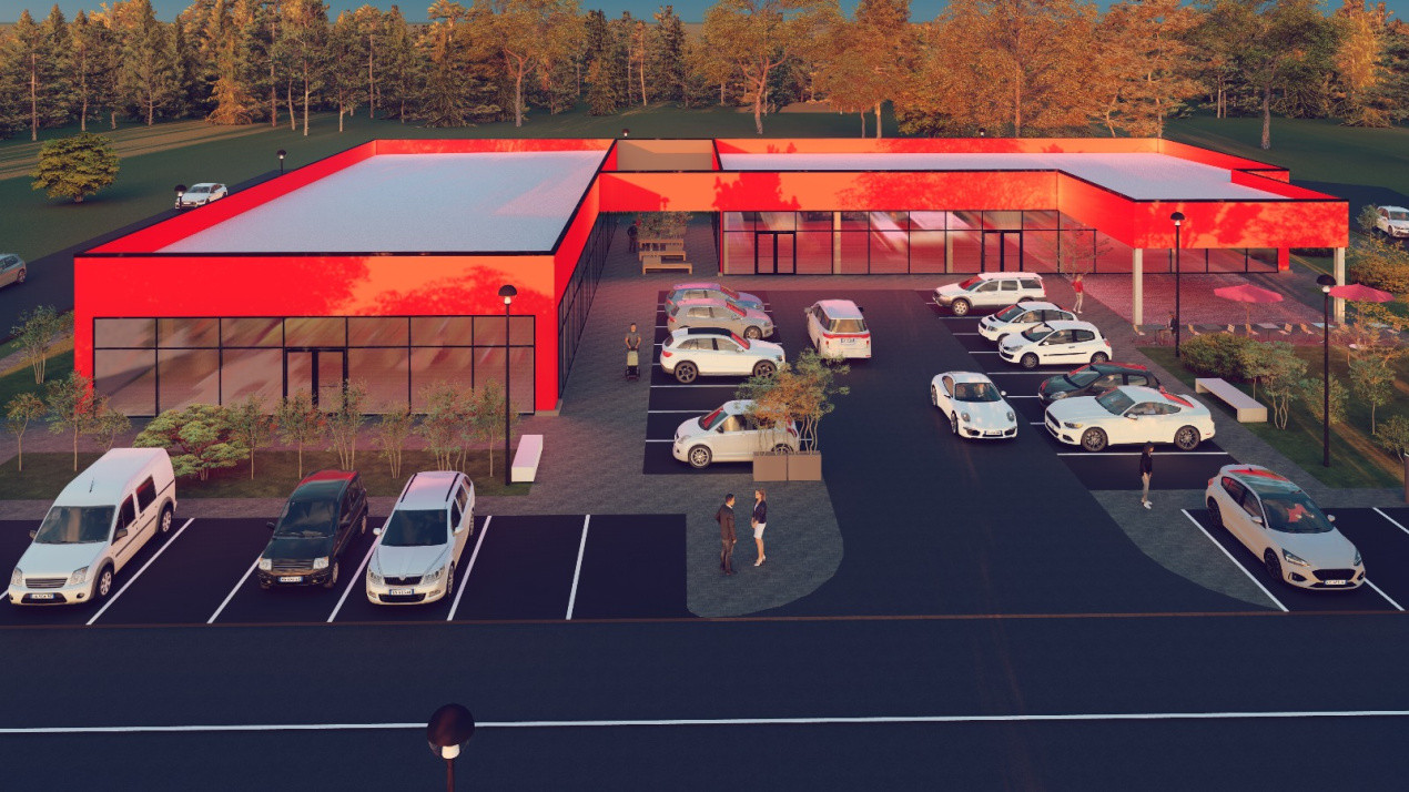 Spații comerciale de închiriat în noua Galerie Senso Lake – Dumbrăvița