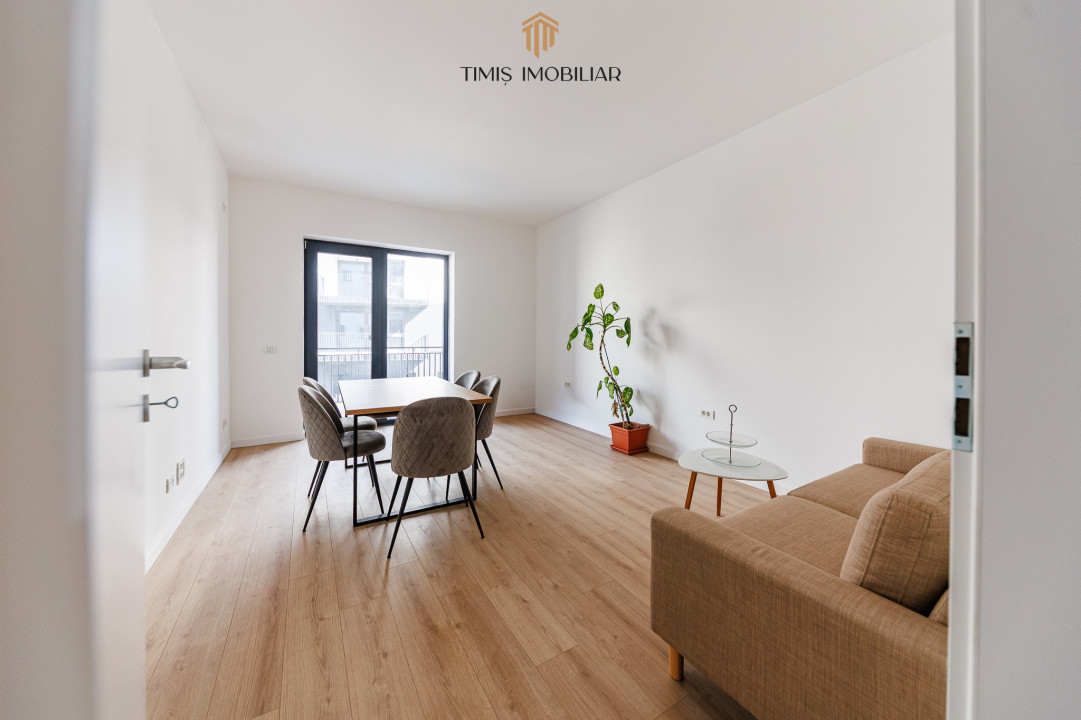 2 camere în bloc nou Eliza 1 – finisat, etaj 1, Mehala | Comision 0%