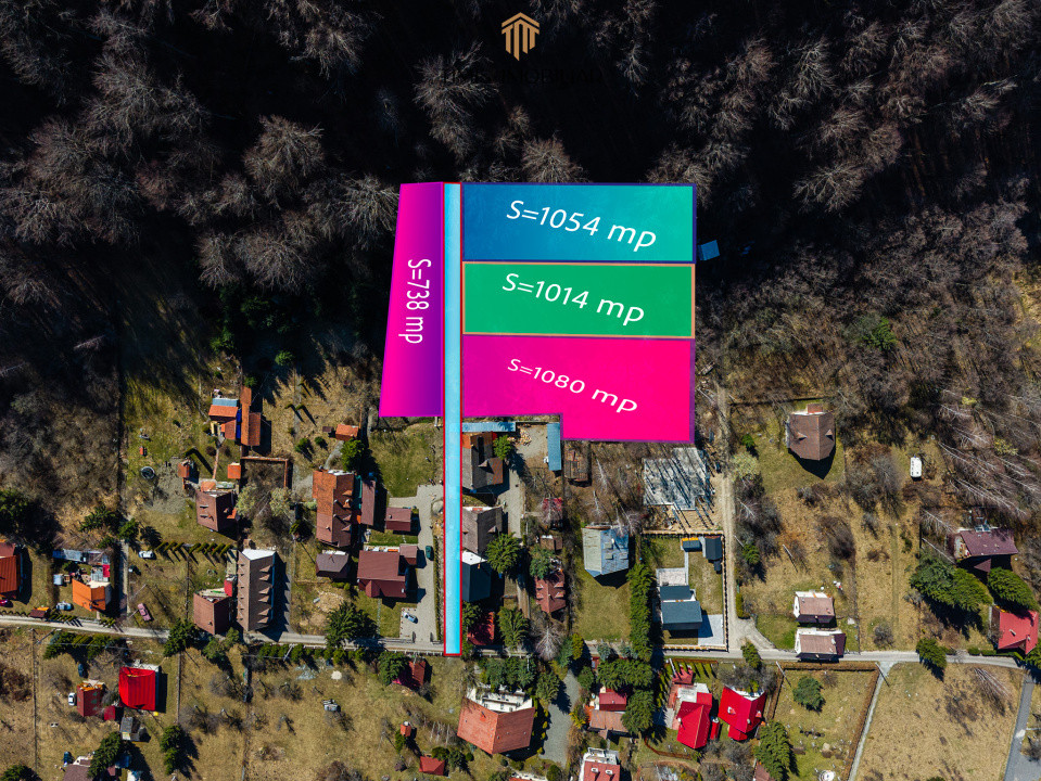 Terenuri la marginea pădurii – Poiana Mărului, zonă superbă | Com 0%