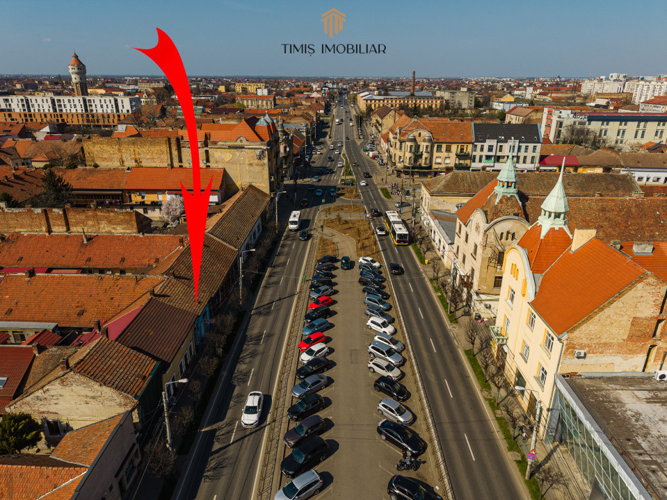 Spatiu comercial stradal | vitrina&parcare publica accesibila | Com 0%