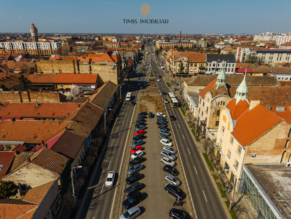 Spatiu comercial stradal | vitrina&parcare publica accesibila | Com 0%