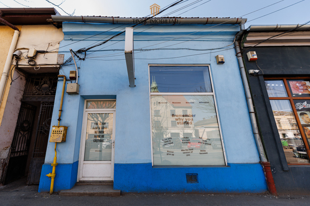 Spatiu comercial stradal | vitrina&parcare publica accesibila | Com 0%