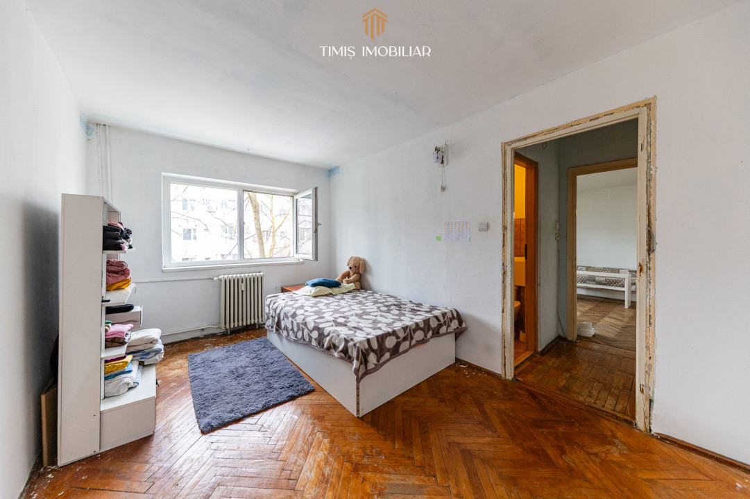 3 camere Girocului, etaj 3, balcon – Cosminului, SUT 65 mp | Com 0%