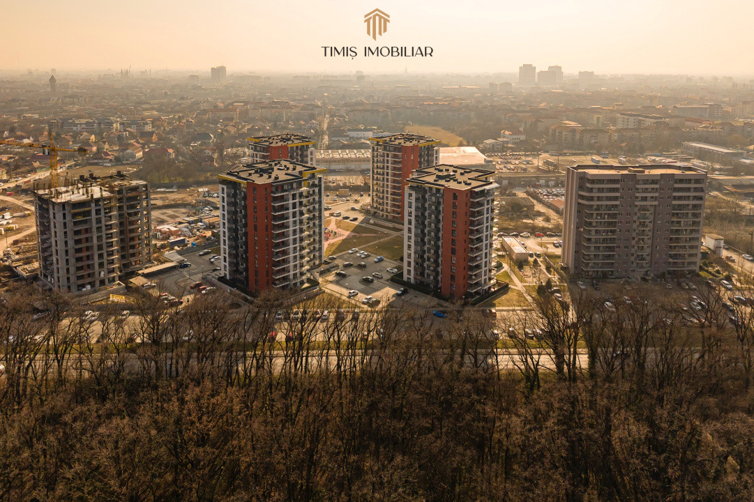 2 camere Denya Forest, etaj 8, vedere pădure, parcare inclusă | Com 0%