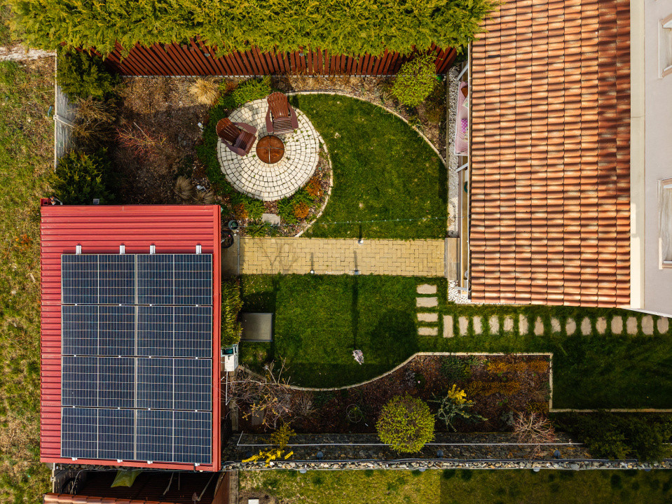 Duplex mediteranean, curte superbă – Timisoara,, panouri solare