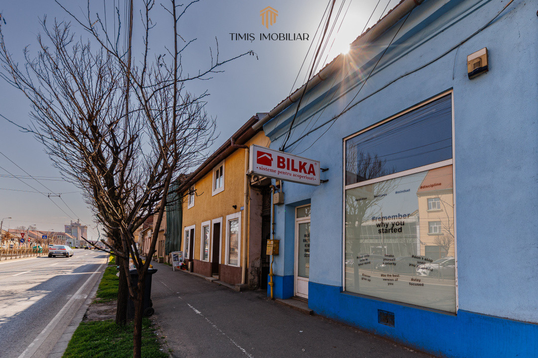 Spatiu comercial stradal | vitrina&parcare publica accesibila | Com 0%