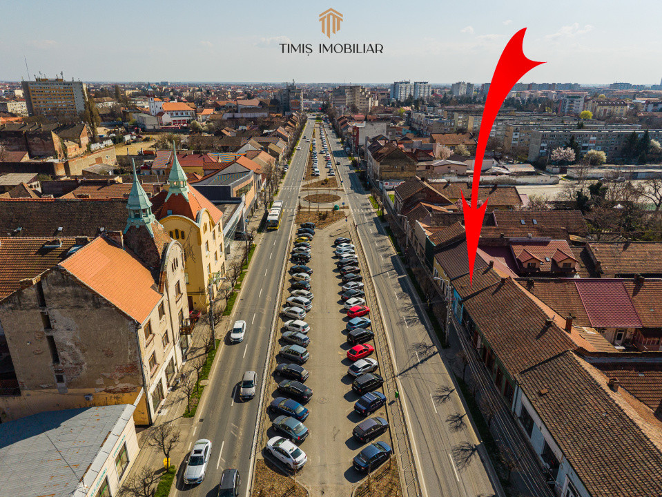 Spatiu comercial stradal | vitrina&parcare publica accesibila | Com 0%