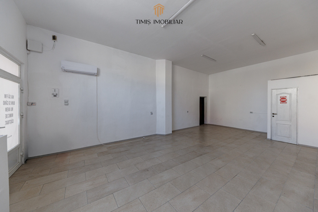 Spatiu comercial stradal | vitrina&parcare publica accesibila | Com 0%