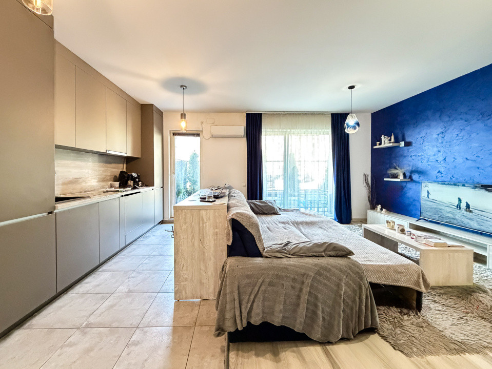 3 camere Denya Forest, grădină 65 mp, 2 băi, terasă acoperită | Com 0%