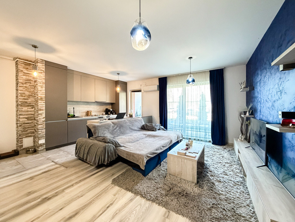 3 camere Denya Forest, grădină 65 mp, 2 băi, terasă acoperită | Com 0%