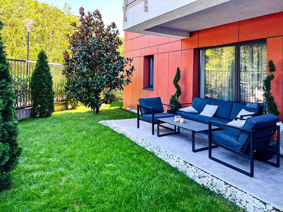 3 camere Denya Forest, grădină 65 mp, 2 băi, terasă acoperită | Com 0%