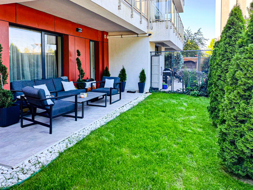 3 camere Denya Forest, grădină 65 mp, 2 băi, terasă acoperită | Com 0%