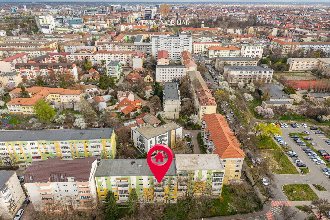 3 camere Girocului, etaj 3, balcon – Cosminului, SUT 65 mp | Com 0%