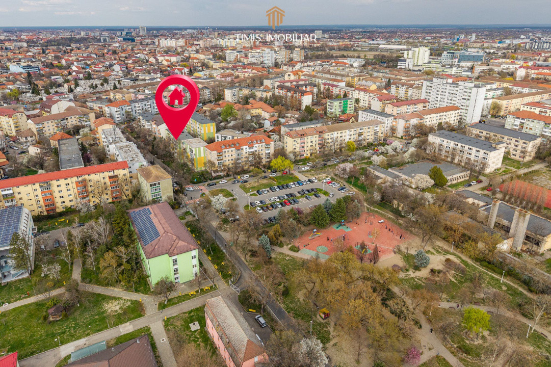 3 camere Girocului, etaj 3, balcon – Cosminului, SUT 65 mp | Com 0%