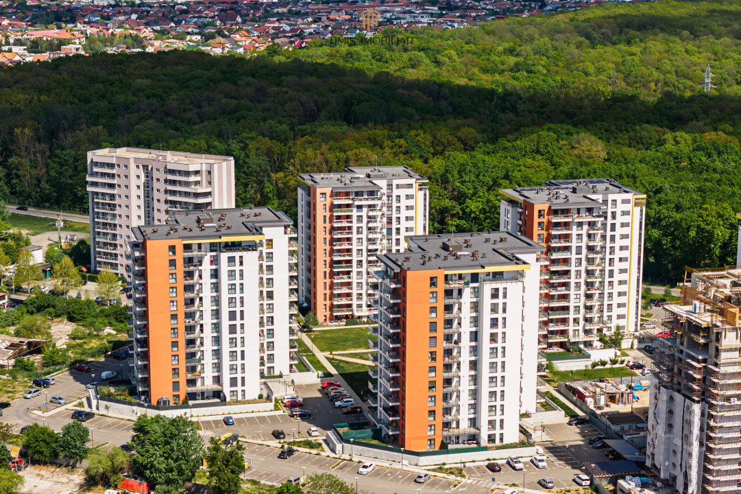 2 camere Denya Forest, etaj 4, vedere oras, parcare inclusă | Com 0%