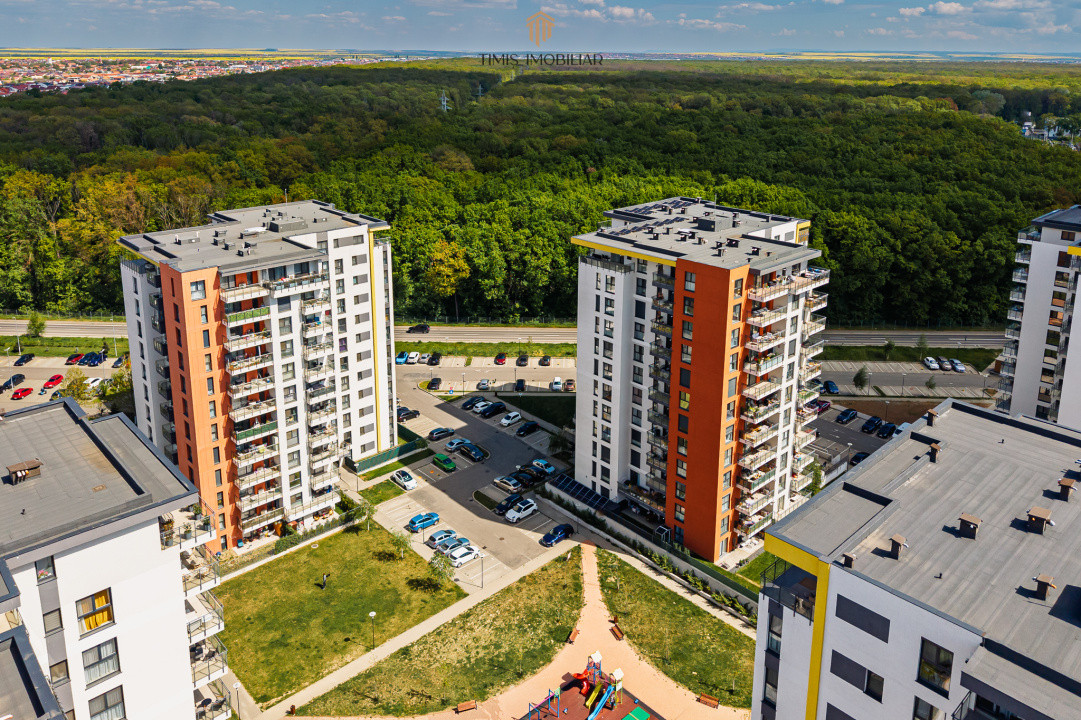 2 camere Denya Forest, etaj 4, vedere oras, parcare inclusă | Com 0%