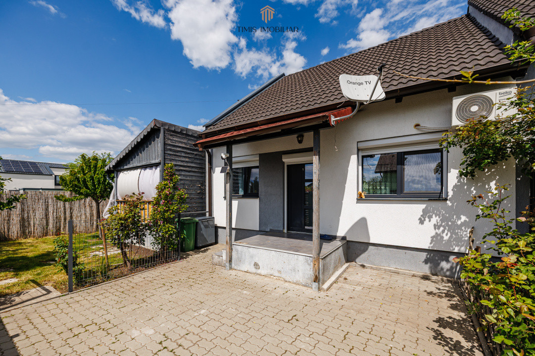 Cea mai accesibilă casă din Dumbrăvița – 3 camere, teren 293 mp