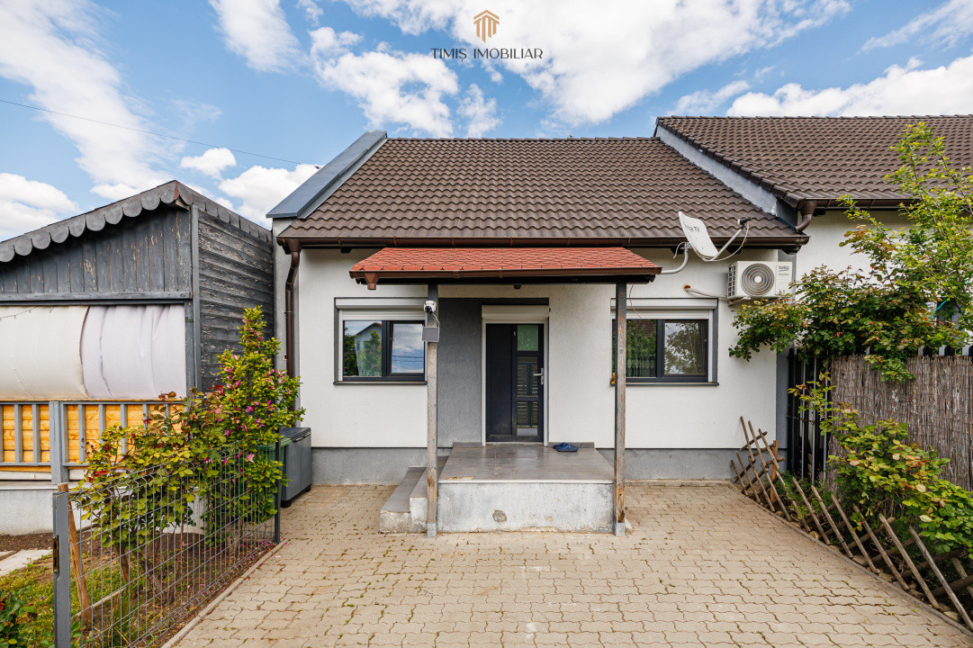 Cea mai accesibilă casă din Dumbrăvița – 3 camere, teren 293 mp