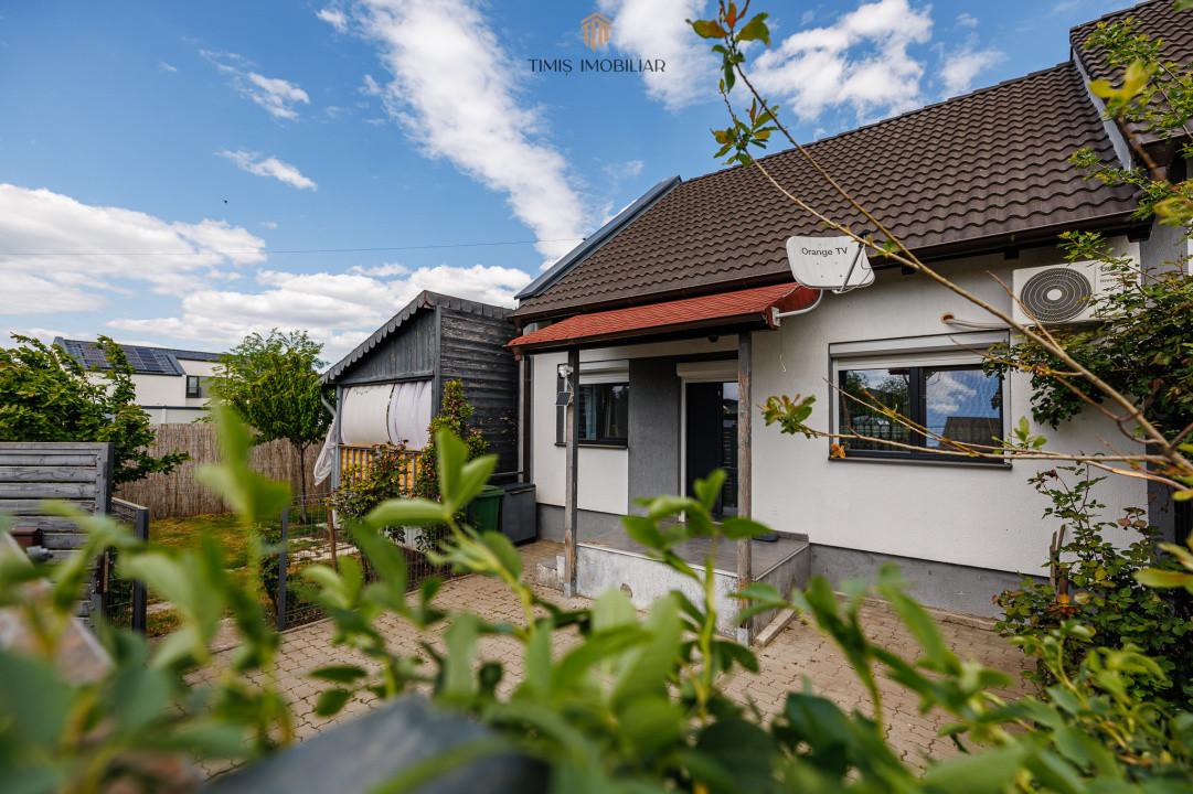 Cea mai accesibilă casă din Dumbrăvița – 3 camere, teren 293 mp