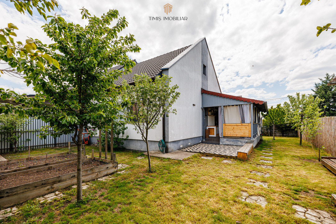 Cea mai accesibilă casă din Dumbrăvița – 3 camere, teren 293 mp