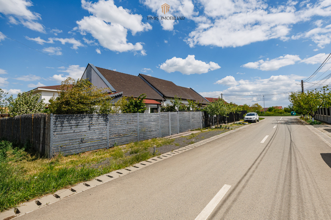 Cea mai accesibilă casă din Dumbrăvița – 3 camere, teren 293 mp