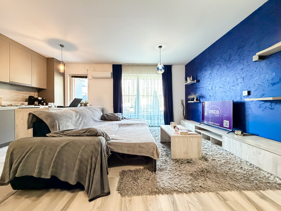 3 camere Denya Forest, curte 65 mp, 2 băi, terasă&parcare | Com 0%